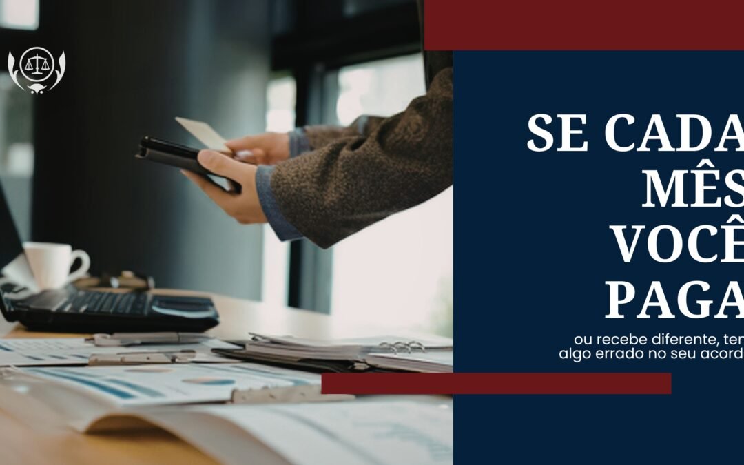 Se cada mês você paga ou recebe diferente, tem algo errado no seu acordo